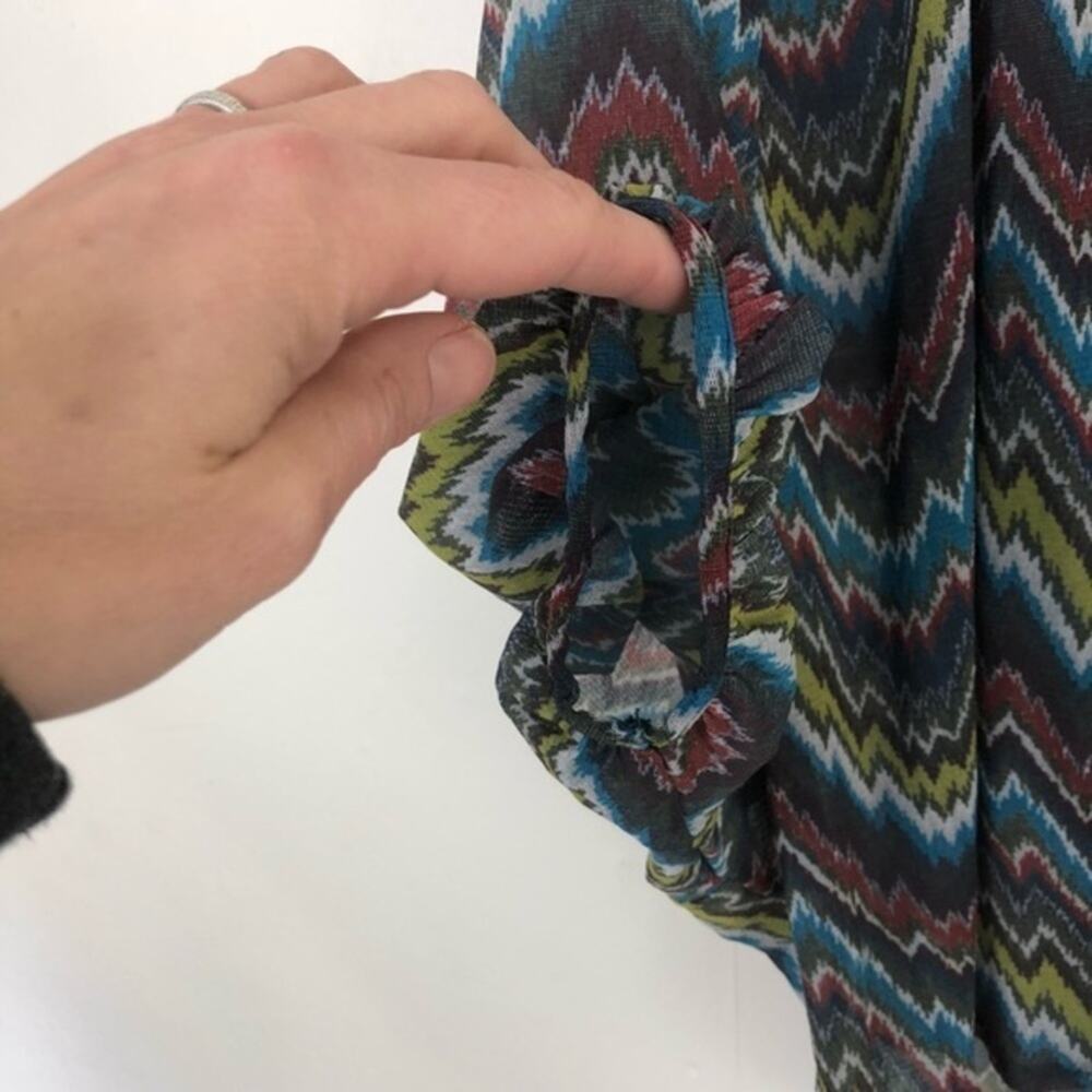 Anthropologie Weston Semi Sheer Top Size Medium - Picture 5 of 8
